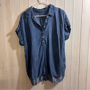 Talbots Blue Denim Shirt